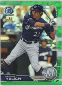 Christian Yelich [Green Refractor] #63