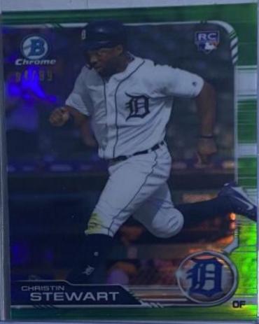 Christin Stewart [White Jersey Green Refractor] #7