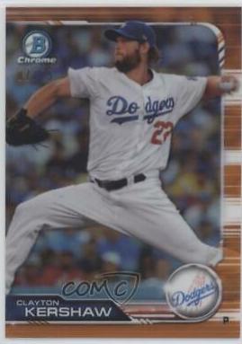 Clayton Kershaw [Orange Refractor] #64