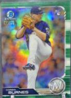 Corbin Burnes [Leg Up Green Refractor] #32