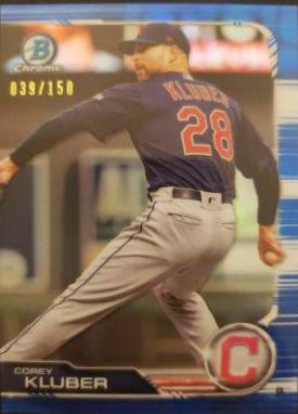 Corey Kluber [Blue Refractor] #6