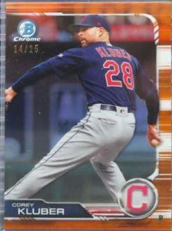 Corey Kluber [Orange Refractor] #6