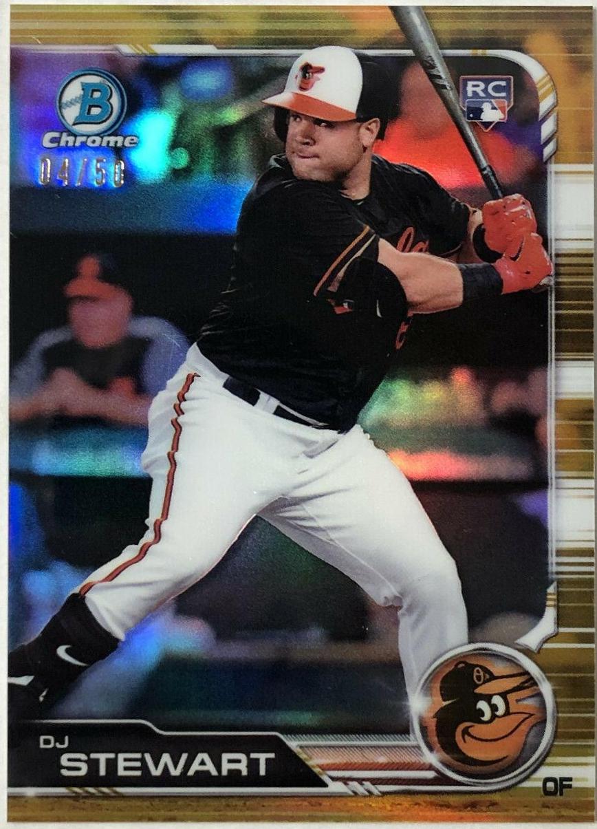 DJ Stewart [Gold Refractor] #9