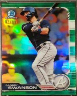 Dansby Swanson [Green Refractor] #14