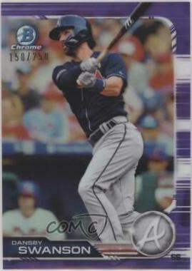 Dansby Swanson [Purple Refractor] #14