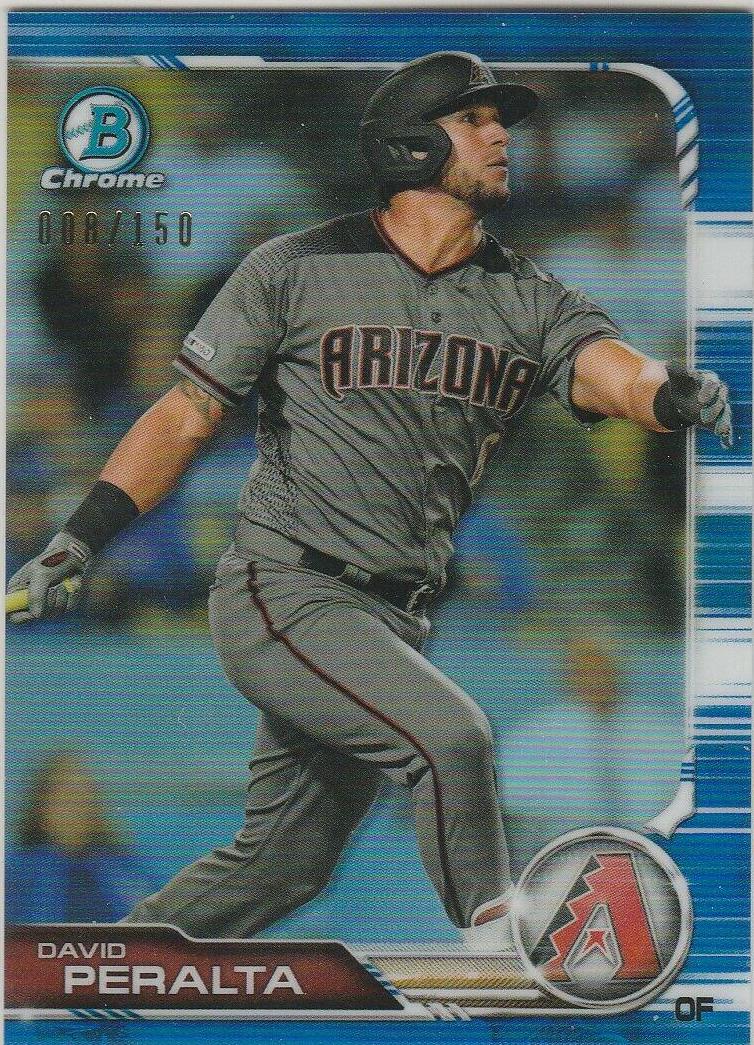 David Peralta [Blue Refractor] #8