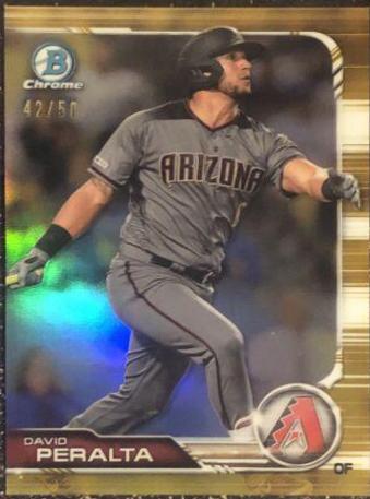 David Peralta [Gold Refractor] #8