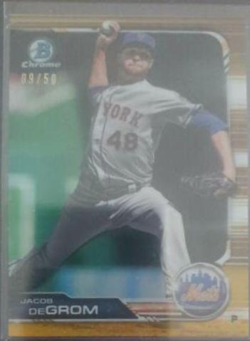Jacob deGrom [Gold Refractor] #49