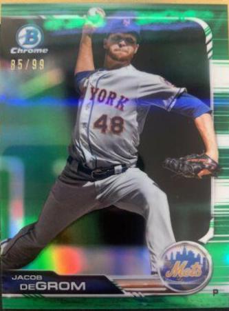 Jacob deGrom [Green Refractor] #49