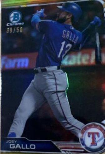 Joey Gallo [Gold Refractor] #68