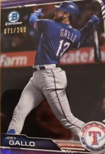 Joey Gallo [Purple Refractor] #68