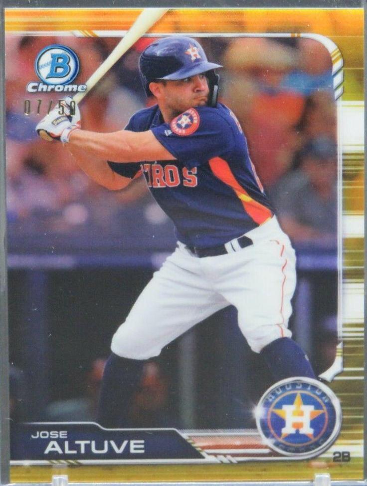Jose Altuve [Gold Refractor] #83