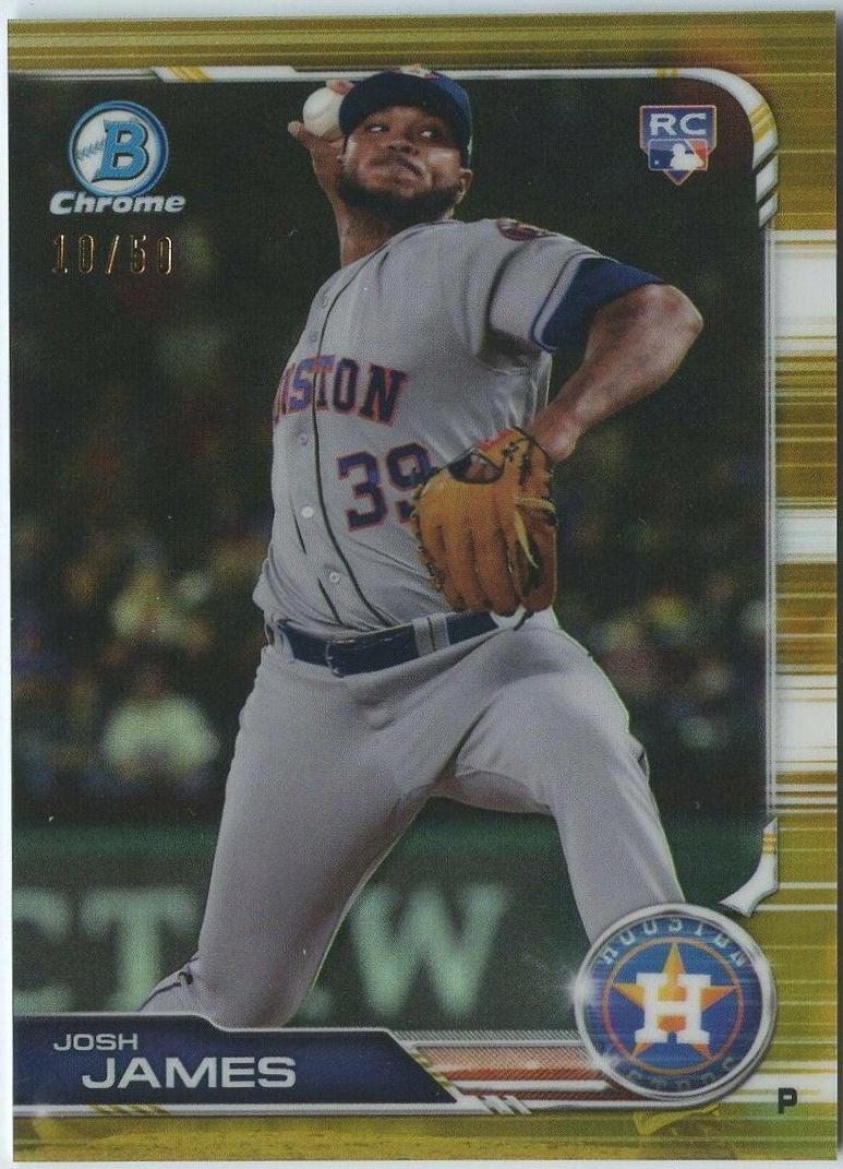 Josh James [Gold Refractor] #43