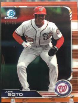 Juan Soto [Orange Refractor] #44