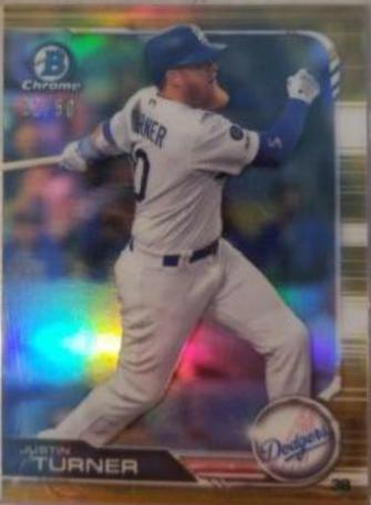 Justin Turner [Gold Refractor] #99