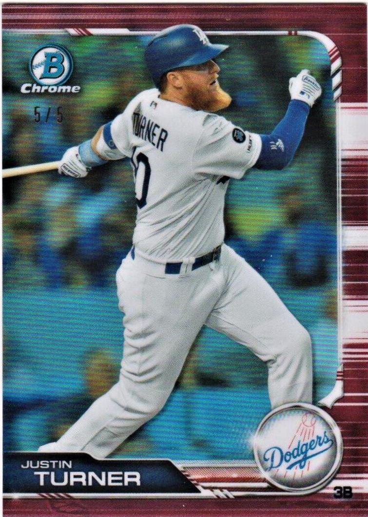 Justin Turner [Red Refractor] #99