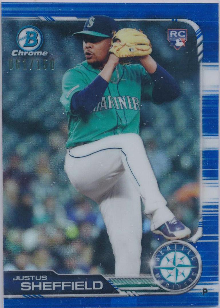 Justus Sheffield [Blue Refractor] #58