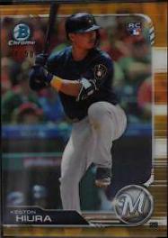 Keston Hiura [Gold Refractor] #42