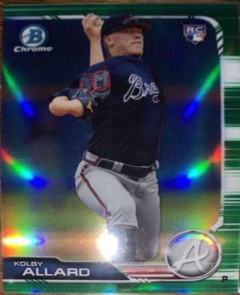 Kolby Allard [Pitching Green Refractor] #11