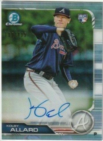 Kolby Allard [Running Autograph Refractor] #11