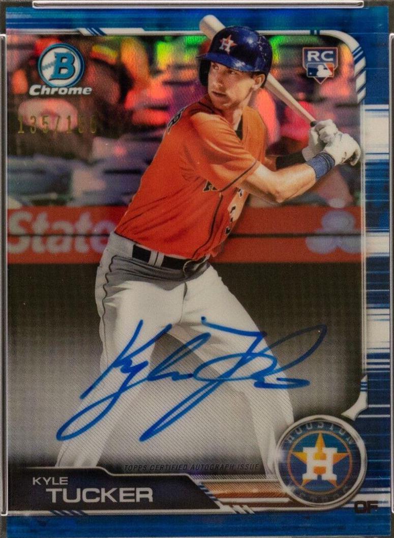 Kyle Tucker [Running Blue Refractor] #25