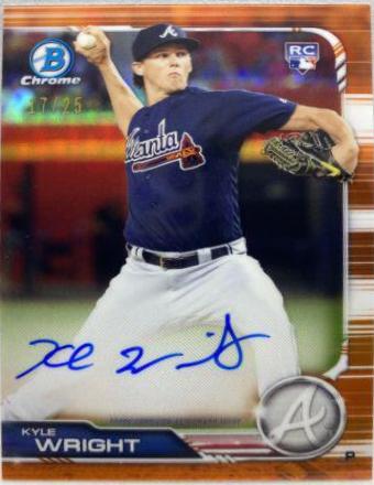 Kyle Wright [Pitching Orange Refractor] #76