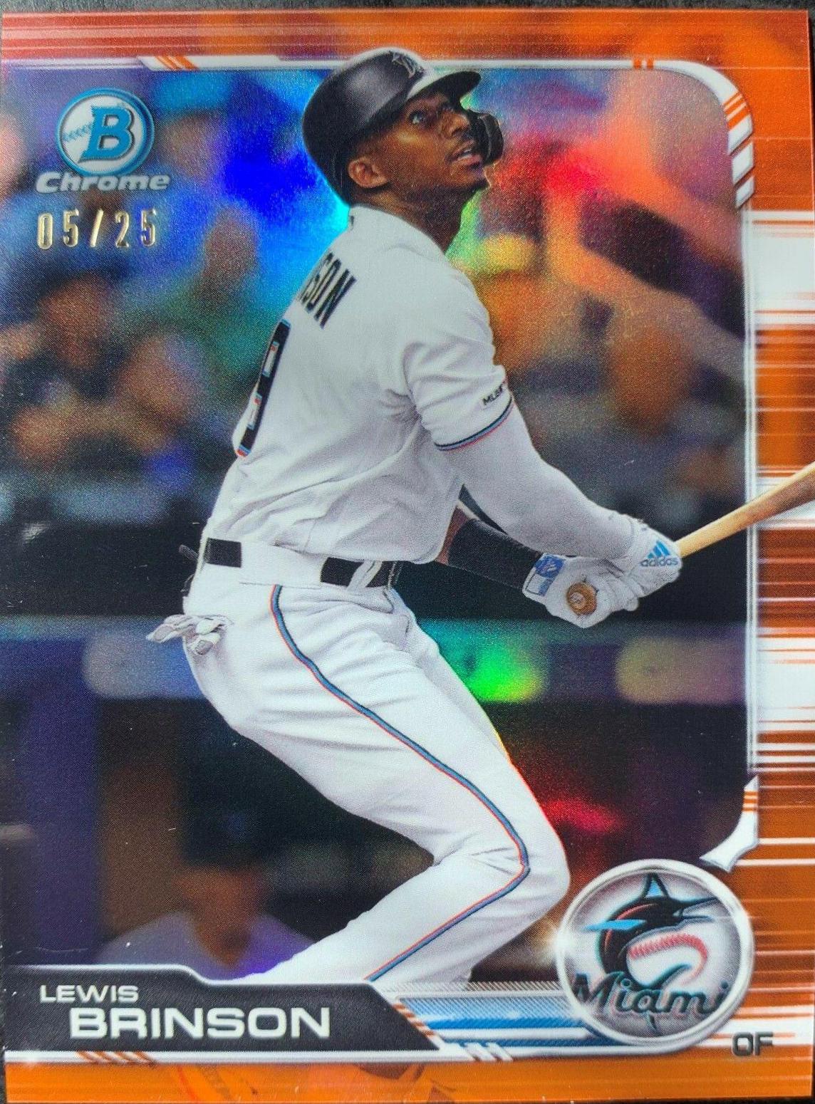 Lewis Brinson [Orange Refractor] #65