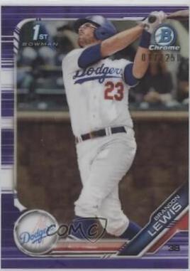 Lewis Brinson [Purple Refractor] #65