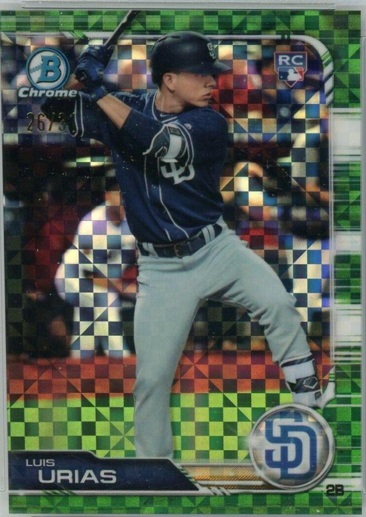 Luis Urias [X Green Xfractor] #53