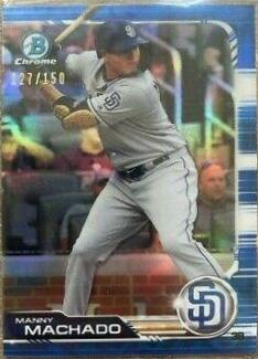 Manny Machado [Blue Refractor] #31