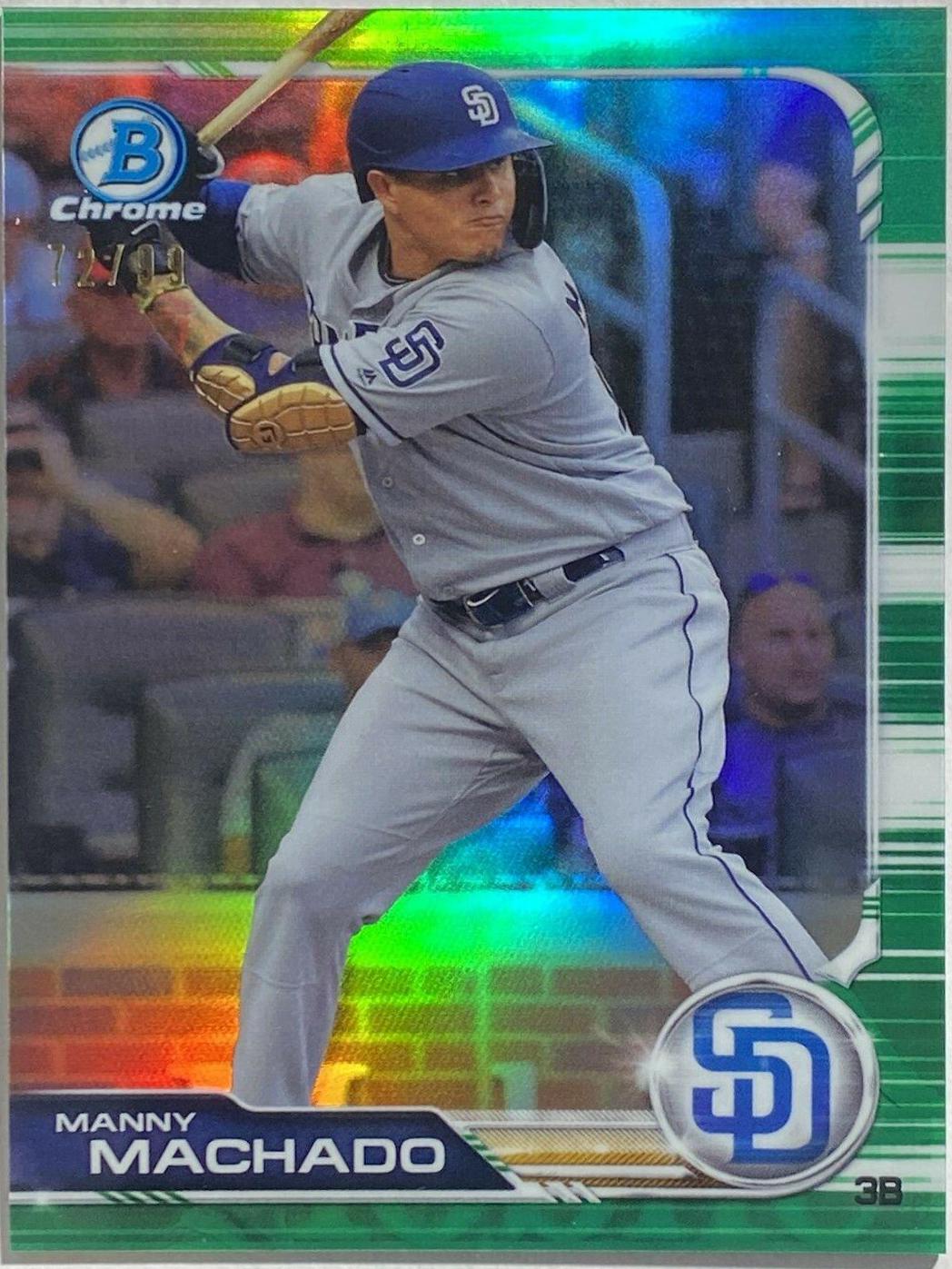 Manny Machado [Green Refractor] #31