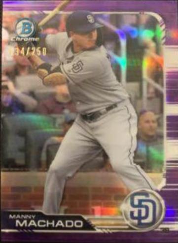 Manny Machado [Purple Refractor] #31