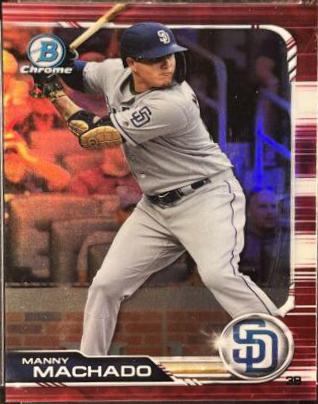Manny Machado [Red Refractor] #31