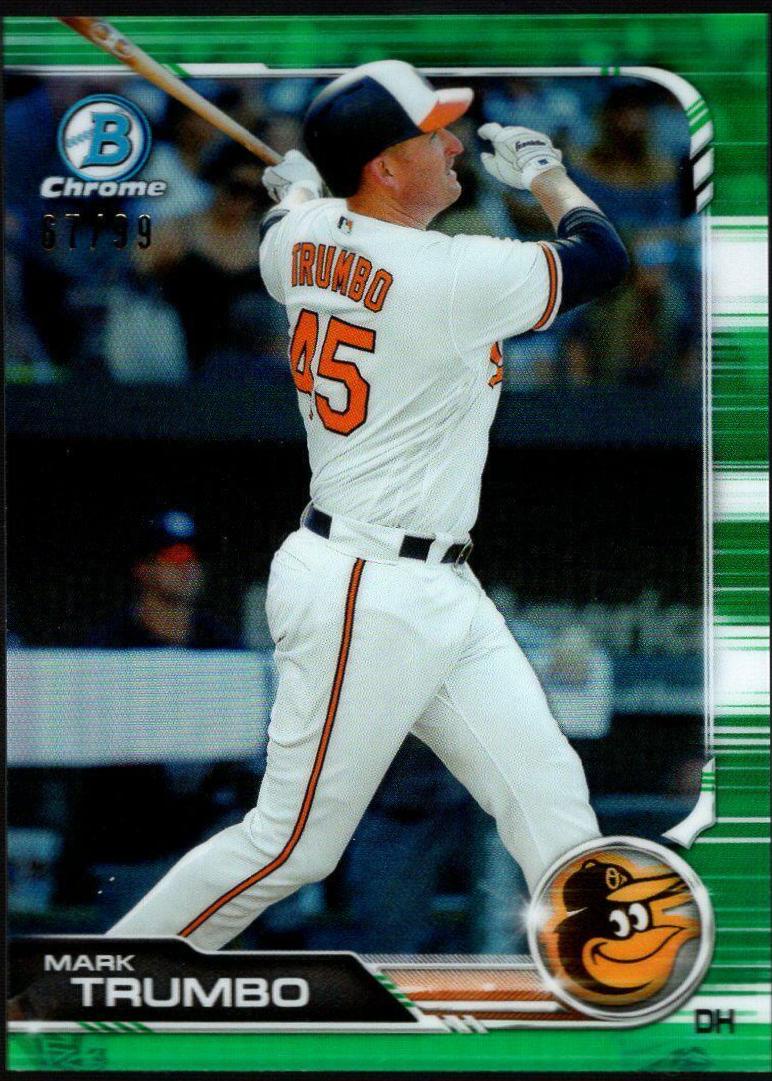 Mark Trumbo [Green Refractor] #35