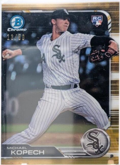 Michael Kopech [White Jersey Gold Refractor] #82