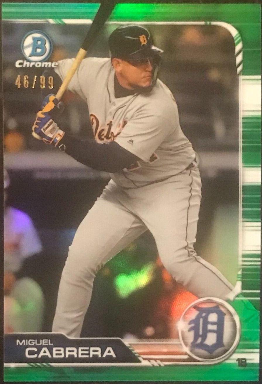 Miguel Cabrera [Green Refractor] #23