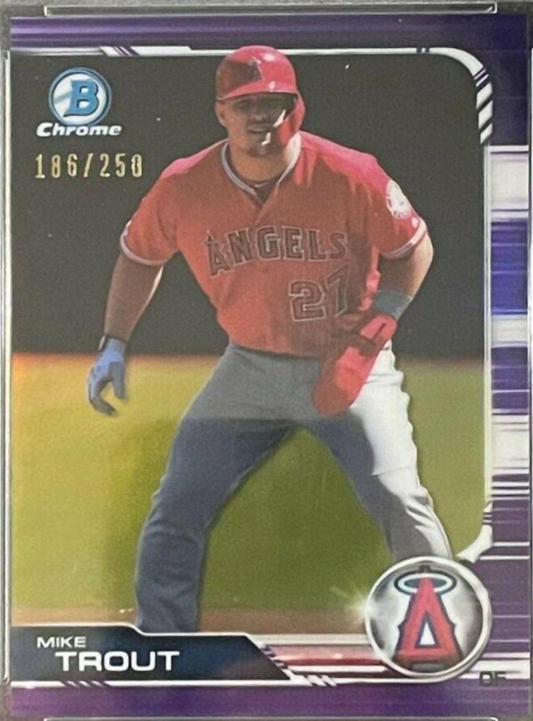 Mike Trout [Purple Refractor] #100