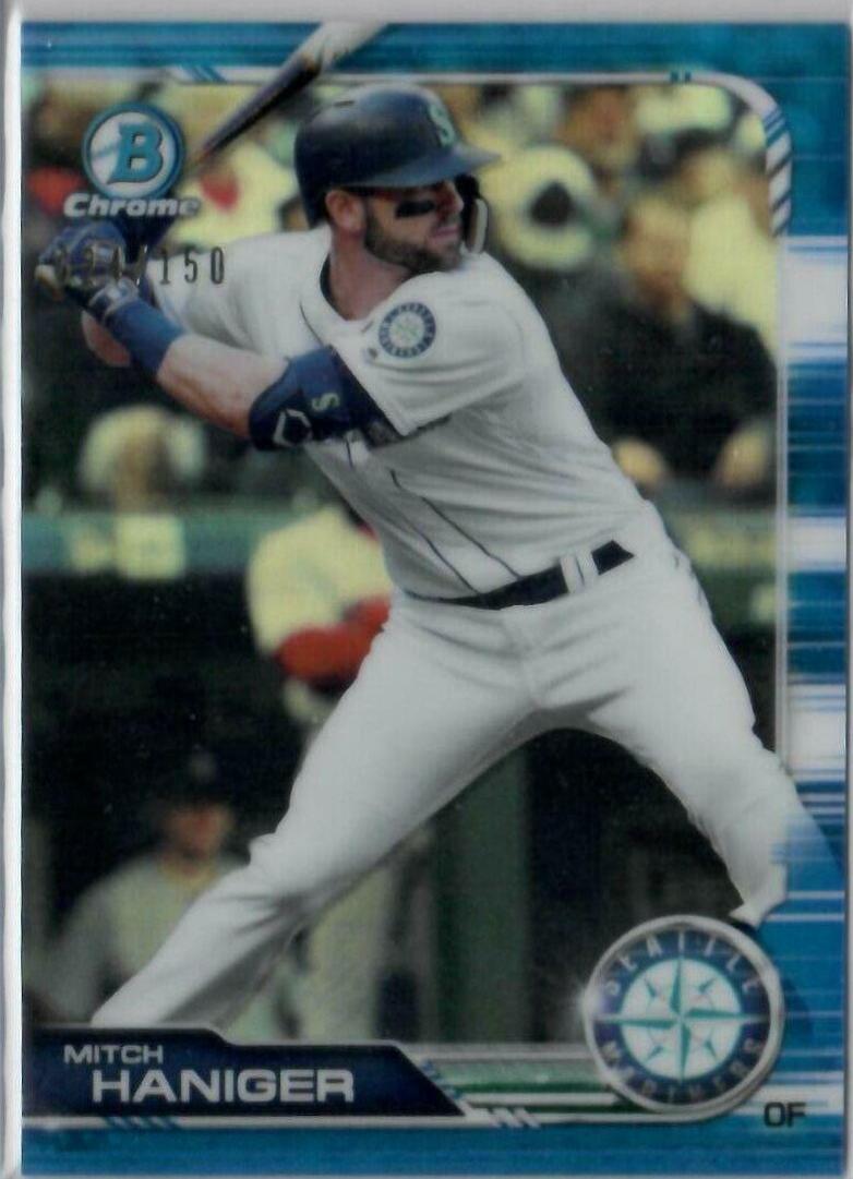 Mitch Haniger [Blue Refractor] #96