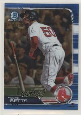 Mookie Betts [Blue Refractor] #75