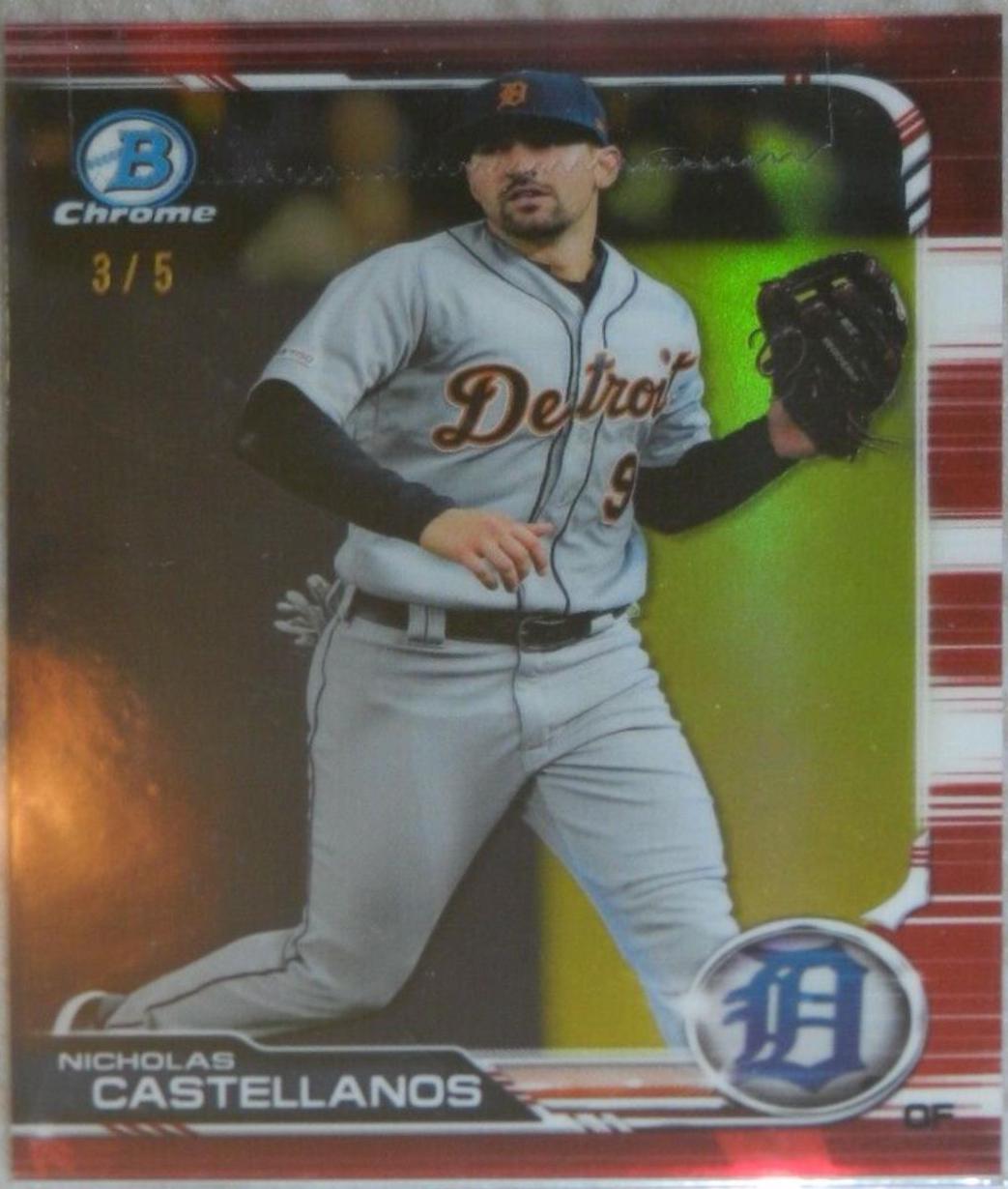 Nicholas Castellanos [Red Refractor] #80