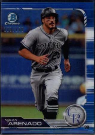 Nolan Arenado [Blue Refractor] #27