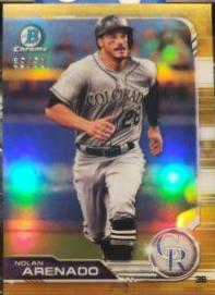 Nolan Arenado [Gold Refractor] #27
