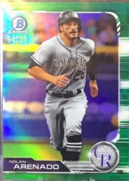 Nolan Arenado [Green Refractor] #27