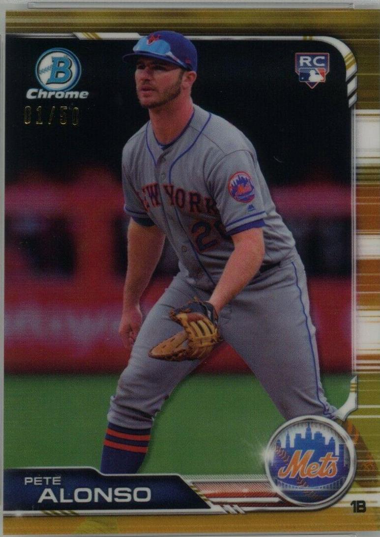 Pete Alonso [Gold Refractor] #48
