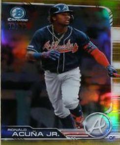 Ronald Acuna Jr. [Gold Refractor] #1