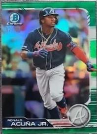 Ronald Acuna Jr. [Green Refractor] #1