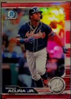 Ronald Acuna Jr. [Red Refractor] #1