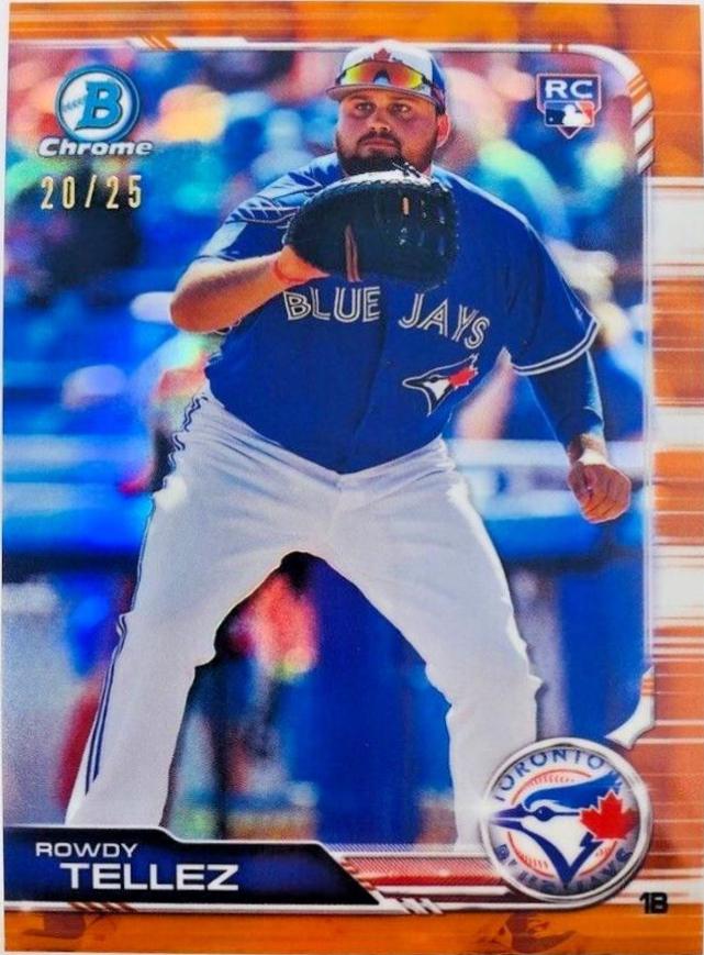 Rowdy Tellez [Orange Refractor] #28