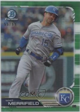 Whit Merrifield [Green Refractor] #22