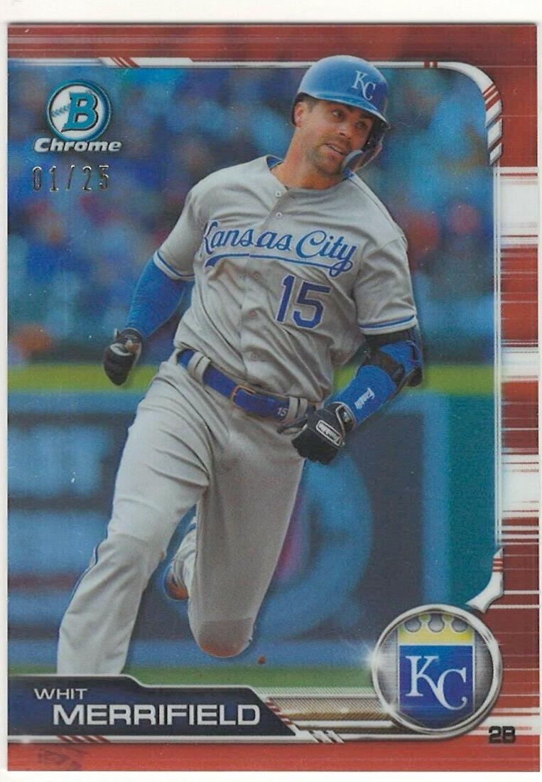 Whit Merrifield [Orange Refractor] #22